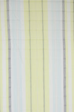 Leno Weave Stripes Cotton Scarf - Aqua Lime