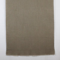 Chevron Weave Two Tone Merino Wool Scarf - Olive Beige